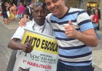 Kadinho da Auto Escola fez campanha no Calçadão de Campo Grande