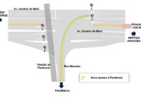 Paciência ganha nova forma de acesso pela Avenida Cesário de Melo a partir de segunda-feira