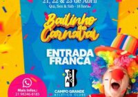 Carnaval do Campo Grande Atlético Clube continua até amanhã (23)