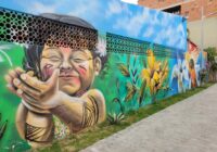 Mais um mural de grafite dá vida à Av. Paulo Afonso em Campo Grande