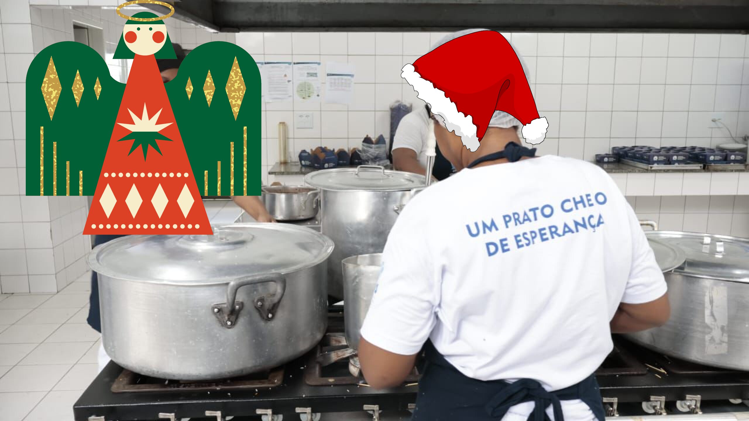Cosmos ganha cozinha comunitária e garante almoço especial de Natal