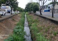Canal da Rua Arthur Rios está abandonado